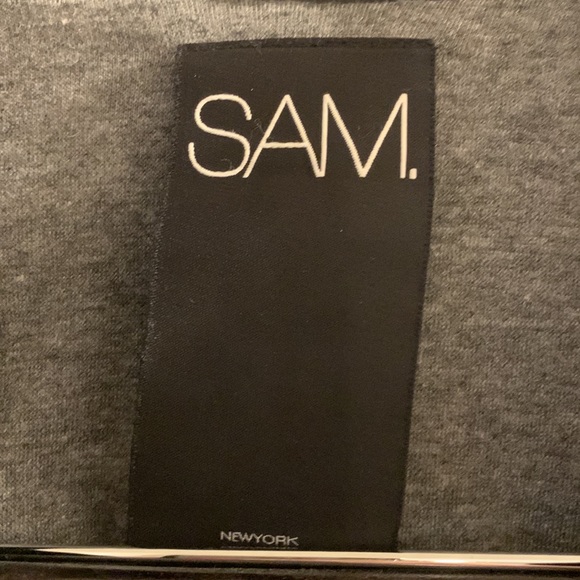 SAM. Leather jacket used couple of times looks like new size L beautiful leather - Picture 13 of 16